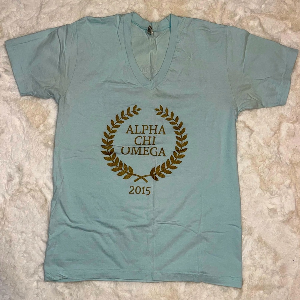 American Apparel Alpha Chi Omega/AXO Shirt